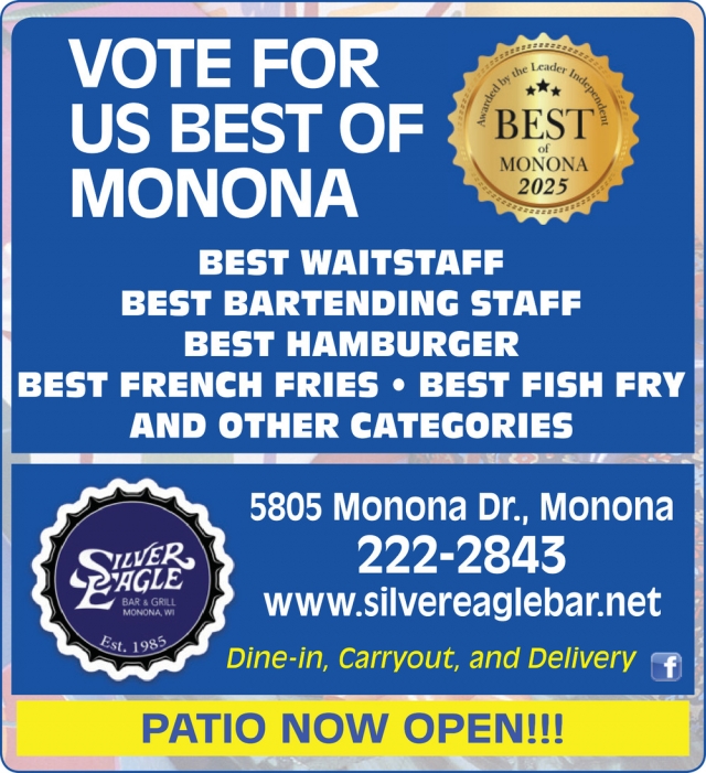 Best Waitstaff, Silver Eagle, Monona, WI