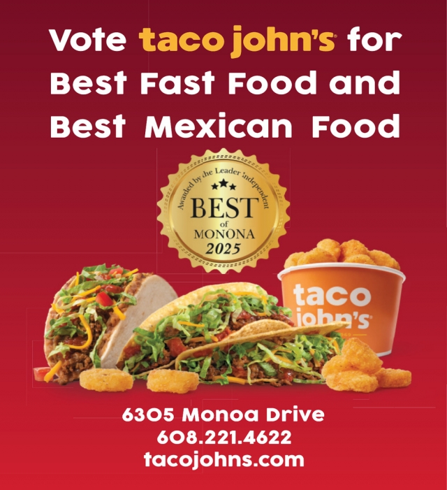 Best Fast Food, Taco John's - Monona, Monona, WI