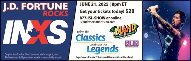 J.D. Fortune Rocks, Island Resort & Casino, Harris, MI