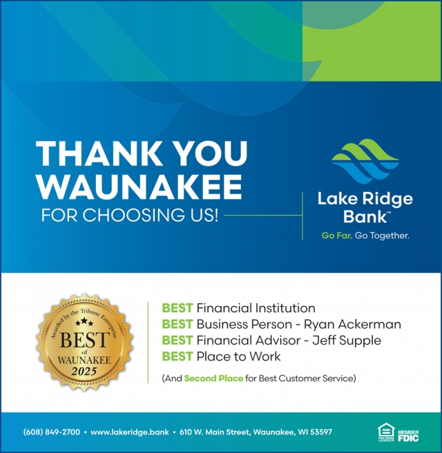 Best Financial Solution, Lake Ridge Bank, Madison, WI