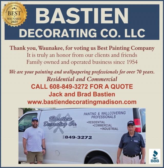 Best Painting Company, Bastien Decorating Company