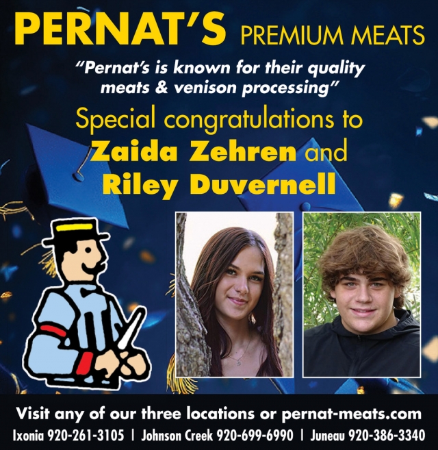 Meats & Venison Processing, Pernat's Premium Meats, Juneau, WI