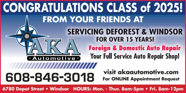 Your Full Service Auto Repair Shop, AKA Automotive LLC, Windsor, WI