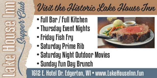 Full Bar / Full Kitchen, Lake House Inn