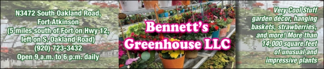 Garden Decor, Bennett's Greenhouse, LLC, Fort Atkinson, WI