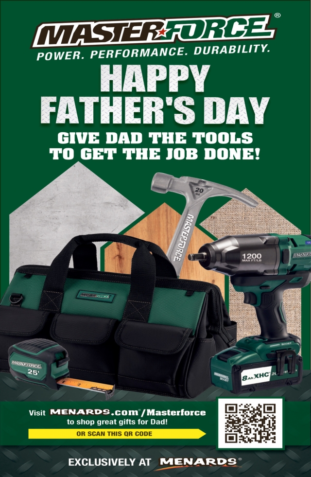 Happy Father's Day, Menards, Baraboo, WI