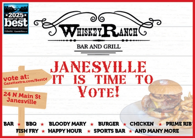 Janesville It Is Time to Vote!, Whiskey Ranch Bar & Grill, Janesville, WI