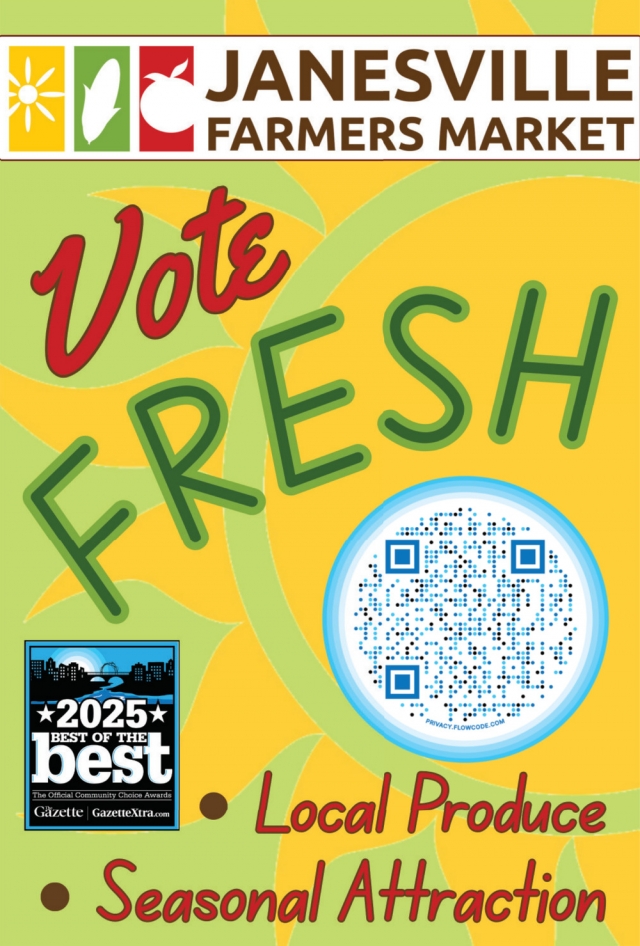 Vote Fresh, Janesville Farmers Market, Janesville, WI