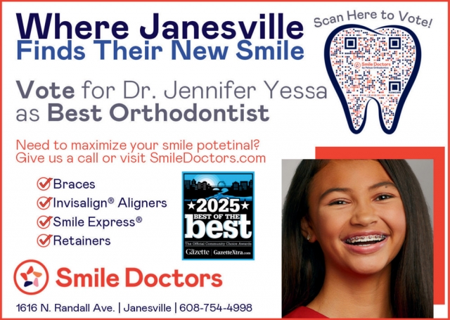 Best Orthodontist, Smile Doctors, Janesville, WI
