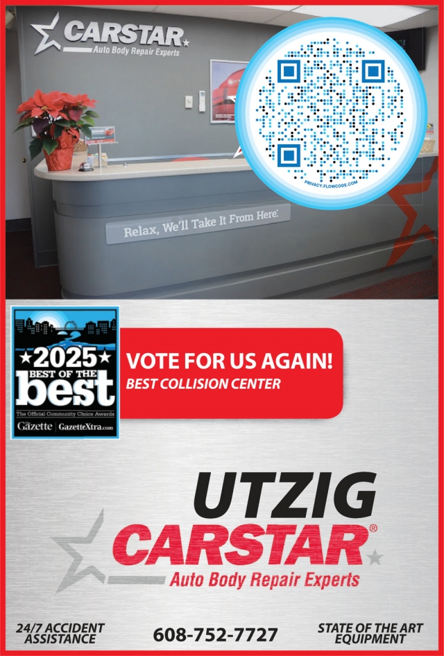Best Collision Center, Utzig Carstar, Janesville, WI