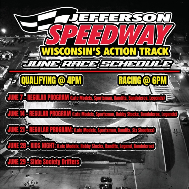 Wisconsin's Action Track, Jefferson Speedway, Cambridge, WI