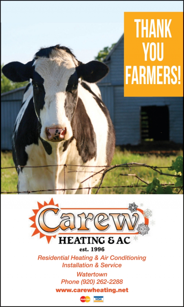 Residential Heating & Air Conditioning, Carew Heating & AC, Inc., Watertown, WI