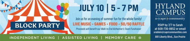 Block Party, Hyland Campus