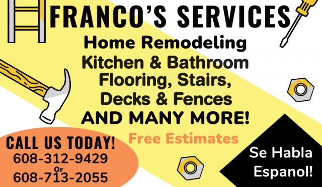 Home Remodeling, Franco's Services