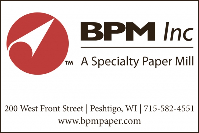 A Specialty Paper Mill, BPM Inc, Peshtigo, WI