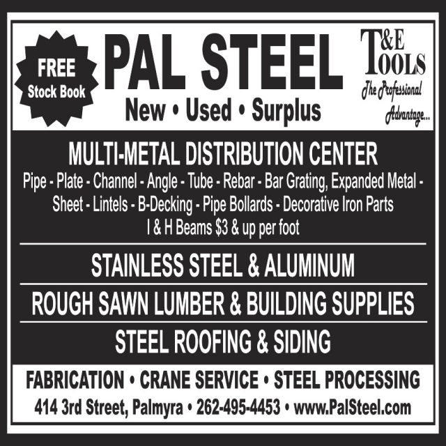 Multi-Metal Distribution Center, Pal Steel, Palmyra, WI