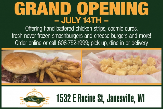 Grand Opening, Rocking Rob's of Janesville