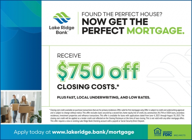 Found the Perfect House? Now Get the Perfect Mortgage, Lake Ridge Bank, Madison, WI
