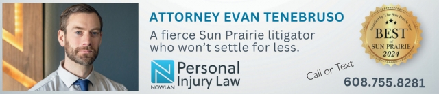 Personal Injury Law, Nowlan Law LLP, Janesville, WI