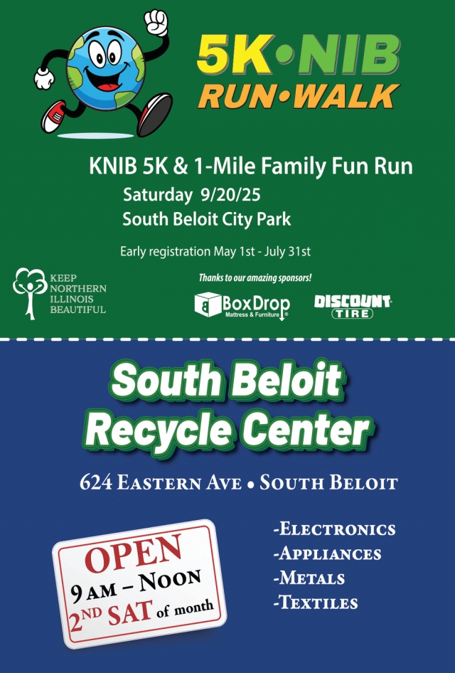 KNIB 5K & 1-Mile Family Fun Run, Keep Northern Illinois Beautiful, Rockford, IL