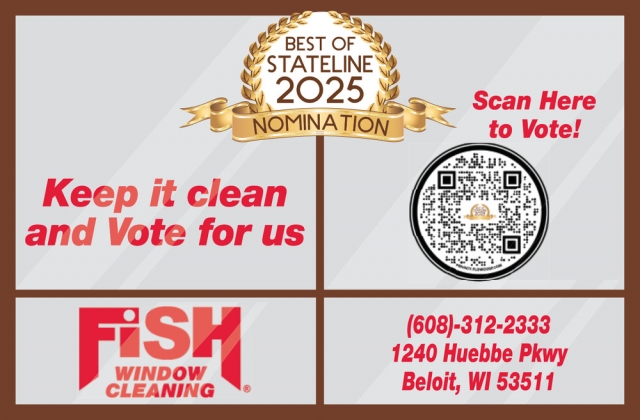 Window Cleaning, Fish Window Cleaning, Beloit, WI