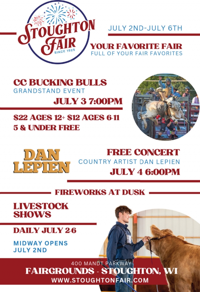 Your Favorite Fair, Stoughton Fair (July 2-6, 2025)