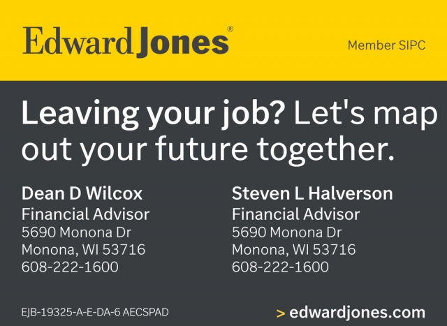Financial Advisors, Dean D Wilcox / Steven L Halverson - Edward Jones
