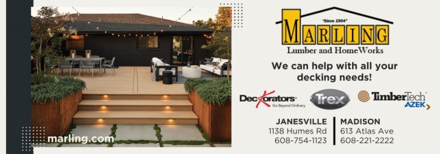 Decking Services, Marling Lumber And Home Works, Janesville, WI