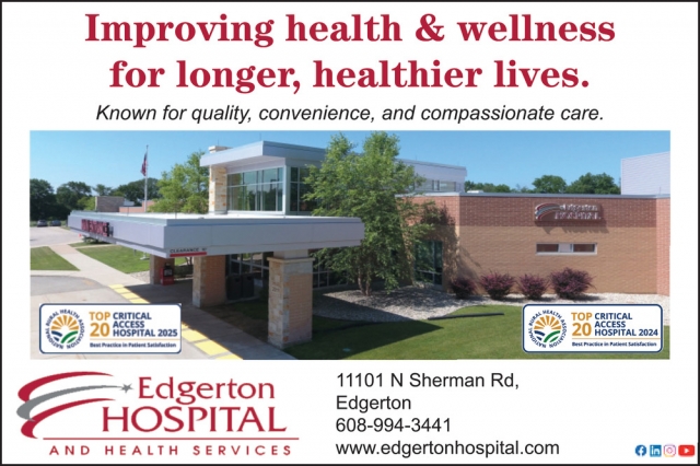 Improving Health & Wellness, Edgerton Hospital & Health Services