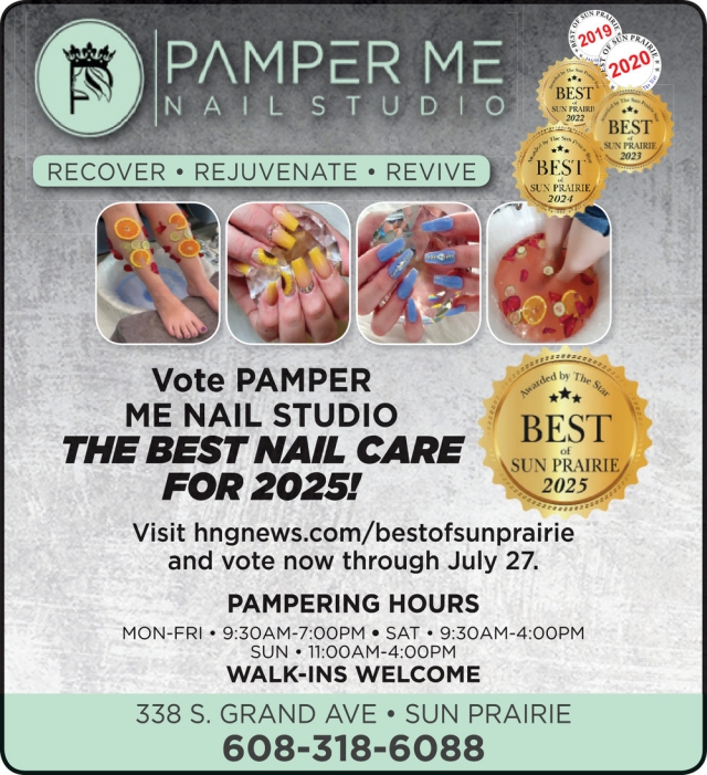 Best Nail Care for 2025!, Pamper Me Nail Studio, Sun Prairie, WI