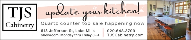 Update Your Kitchen!, TJS Cabinetry, Lake Mills, WI