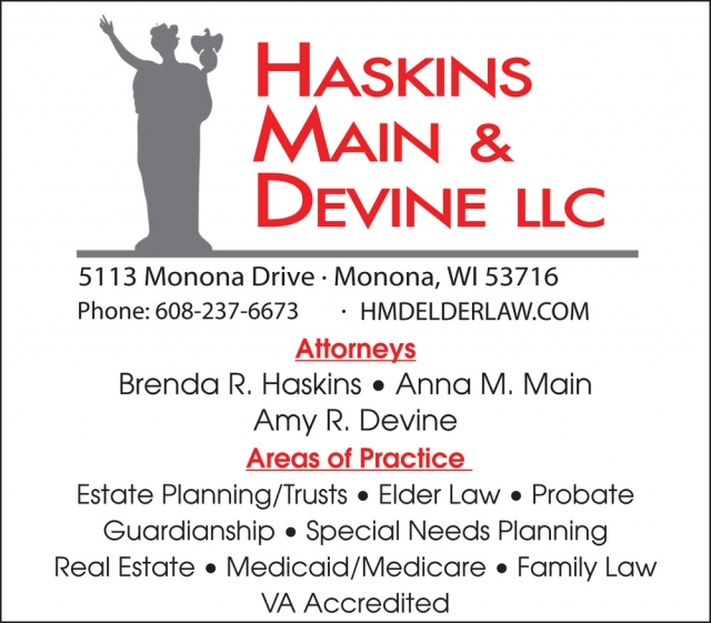 Estate Planning / Elder Law, Haskins Short & Brindley, LLC, Madison, WI