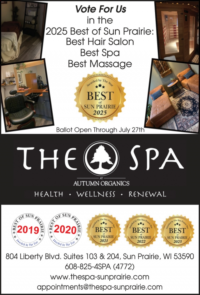 Vote for Us, The Spa - Sun Prairie, Sun Prairie, WI