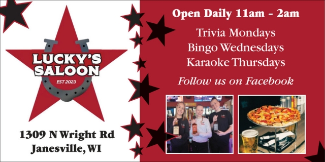 Karaoke Thursdays, Lucky's Saloon, Janesville, WI