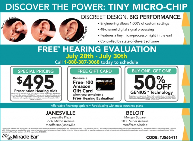 Hearing Services, Miracle Ear - Janesville / Beloit, Beloit, WI