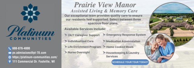 Prairie View Manor, Platinum Communities, West Allis, WI