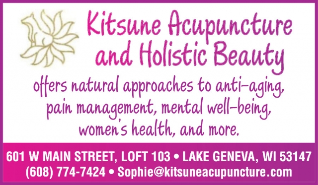 Pain Management, Kitsune Acupuncture and Holistic Beauty