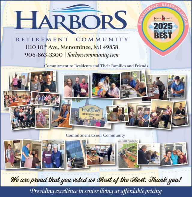 Retirement Community, Harbors Retirement Community, Menominee, MI