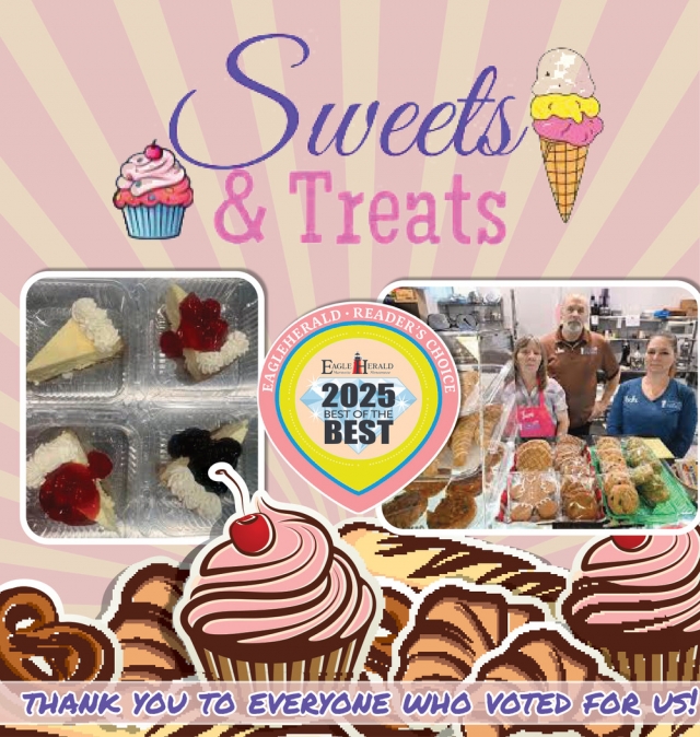 Thank You to Everyone Who Voted for Us!, Sweets & Treats - Menominee