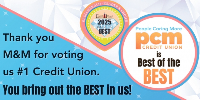 #1 Credit Union, PCM Credit Union, Green Bay, WI