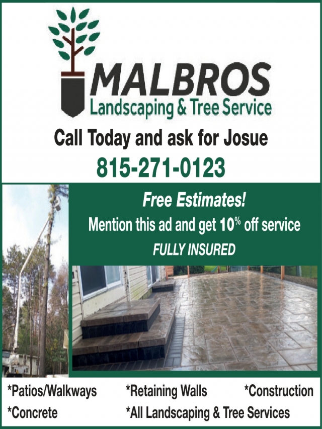 Landscaping & Tree Service, Malbros Landscape, Crystal Lake, IL