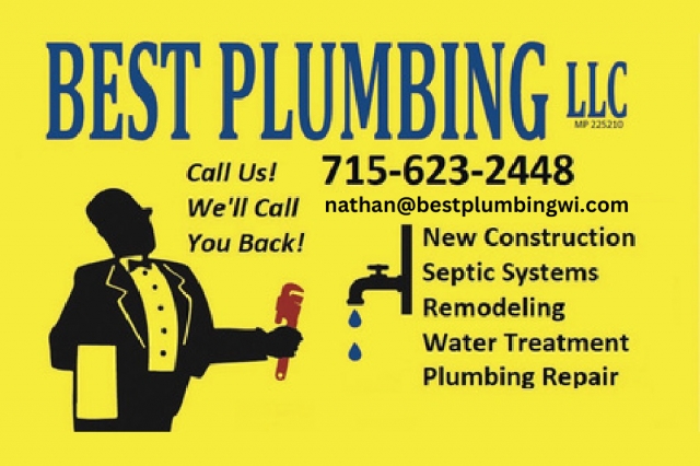 Septic Systems, Best Plumbing LLC, Antigo, WI