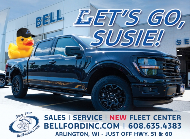Let's Go Susie!, Bell Ford, Arlington, WI