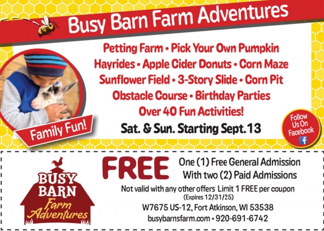 Family Fun!, Busy Barn Farm Adventures