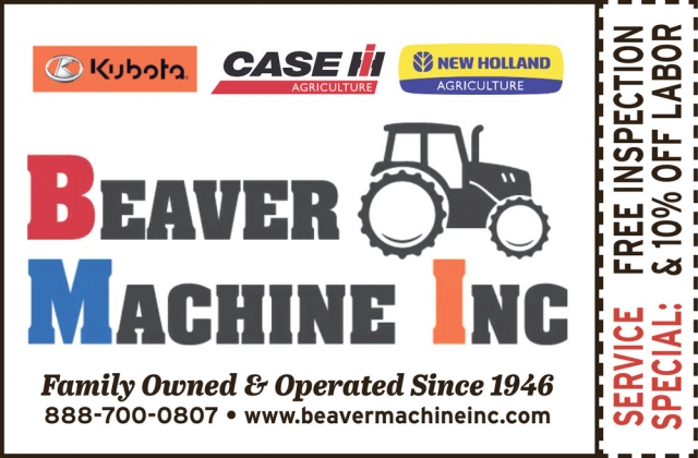 Family Owned & Operated Since 1946, Beaver Machine Inc - Coleman, Coleman, WI