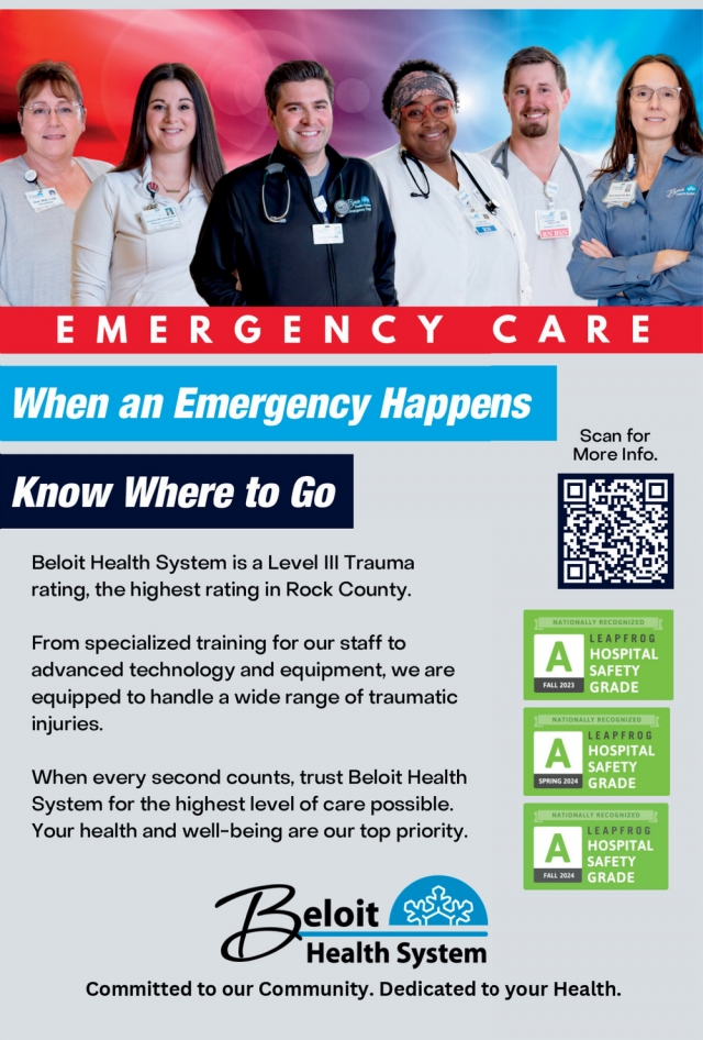 Emergency Care, Beloit Health System