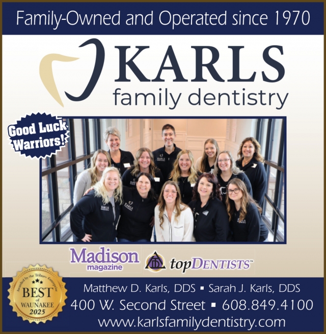 Family Dentistry, Karls Family Dentistry, Waunakee, WI