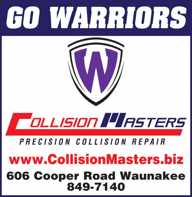 Go Warriors, Collision Masters, Waunakee, WI