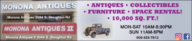 Antiques, Monona Antique Mini Mall, Madison, WI