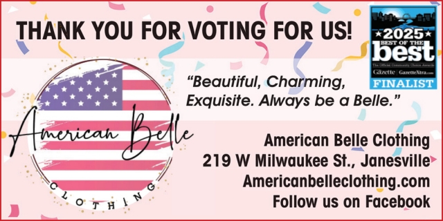 Beautiful, Charming, Exquisite., American Belle Clothing, Janesville, WI